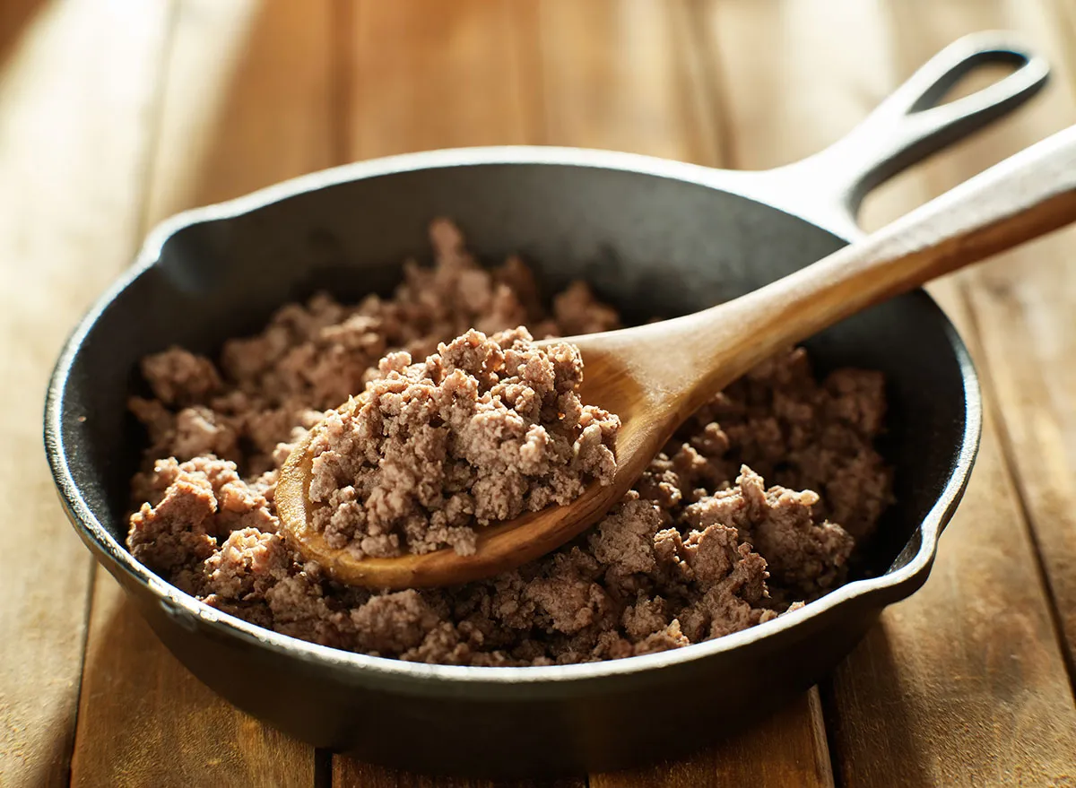 1 Cup of Ground Beef Calories